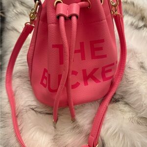 Pink Bucket Bag like new